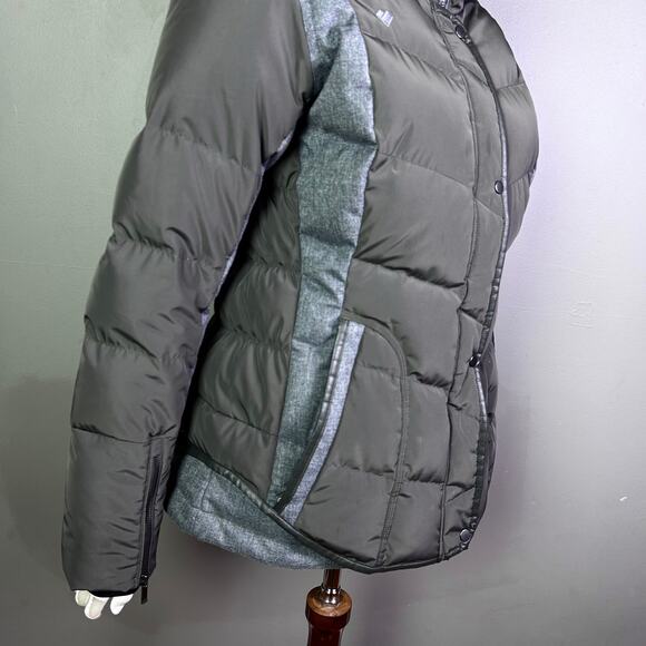 Obermeyer Gray Puffer Jacket - Picture 3 of 16
